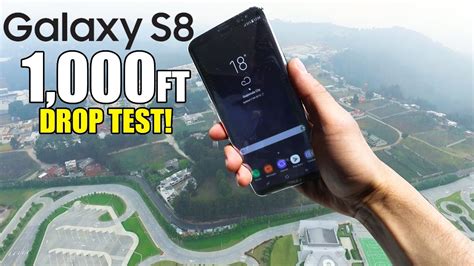 drop test samsung 8|Samsung Galaxy S8 Drop Test from 1000 Feet!! .